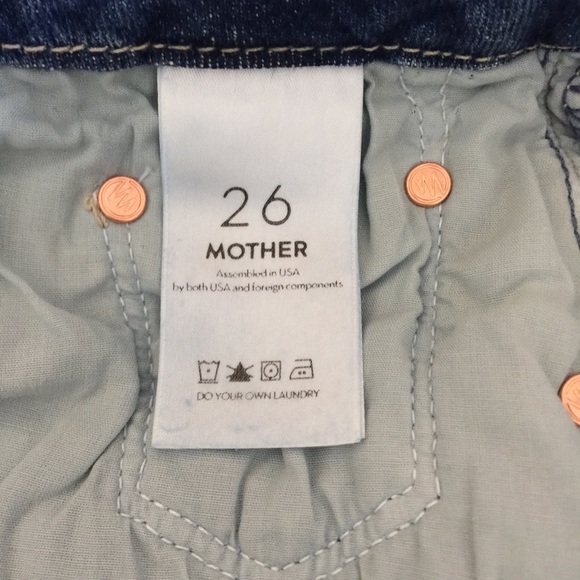 NWT MOTHER High Waisted Looker Ankle Denim size 26 - Picture 9 of 9